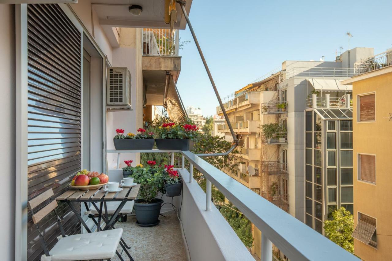Tranquil Central Apt, Behind Athens Caravel Area 외부 사진